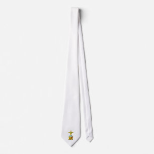 Cravate Girafe Mignonne avec Poisson Rouge