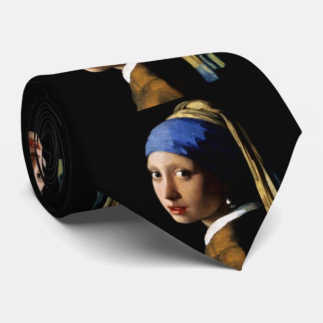 Cravate Girl with a Pearl Earring (Roulé)