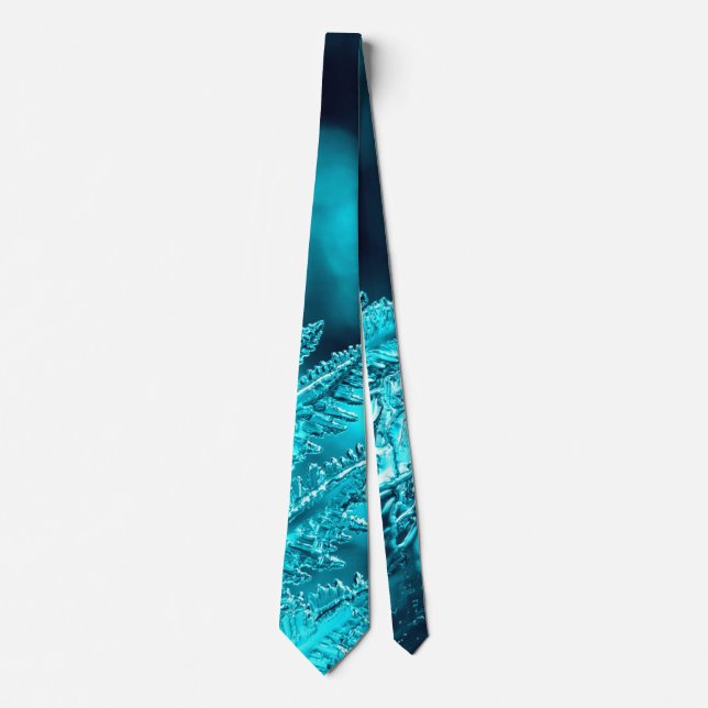 Cravate Glace Aqua (Devant)