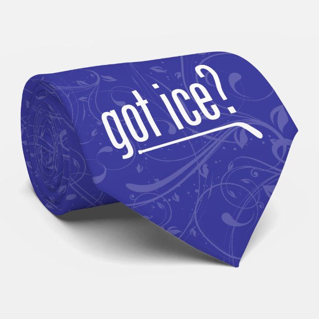 Cravate glace obtenue ? (hockey) (Roulé)
