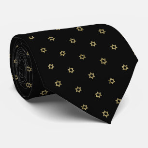 Cravate Gold Baby Star De David Black