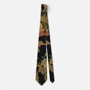 Cravate Golden Bird Classic japonais Antique