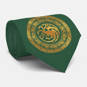 Cravate Golden Targaryen Crest