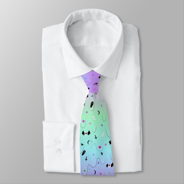 Cravate Gothique pastel (Attaché)