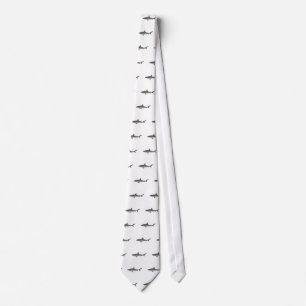 Cravate Grand requin blanc