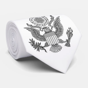 Cravate Grand Sceau des États-Unis d'Amérique (ÉUA)