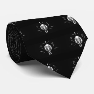 Cravate Graphique d'ampoule