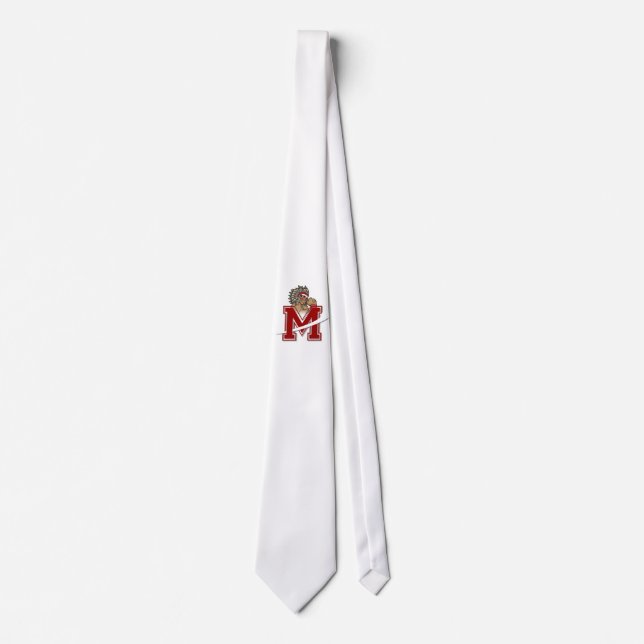 Cravate graphique de native red indian sur (Devant)