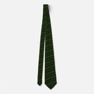 Cravate Gratté vert et noir