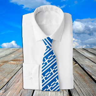 Cravate Grèce Cravates, mode Drapeau grec