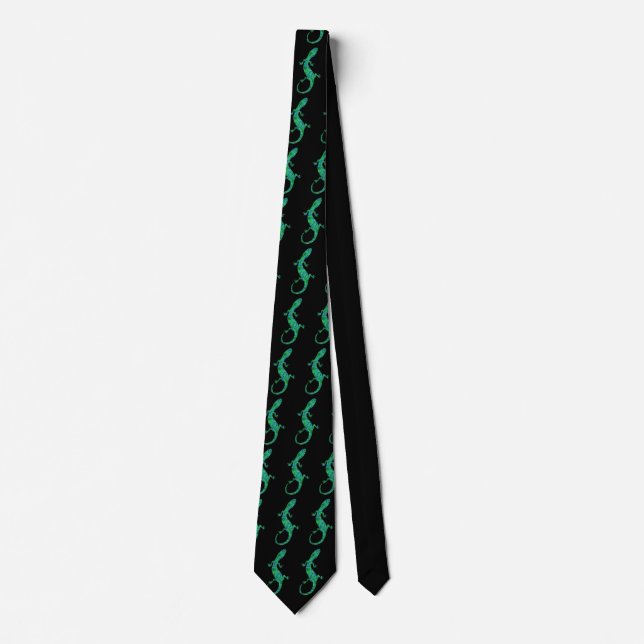 Cravate Green Geckos (Devant)