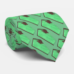 Cravate Green Grasshopper Pie Slice St. Patrick's Day Food