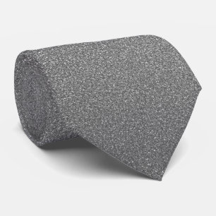 Cravate Gris Gris Noir Blanc Parties scintillant Cadeau Mo