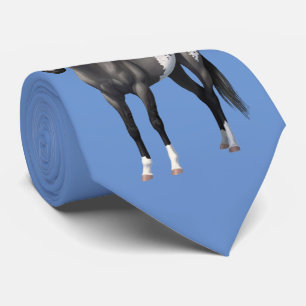 Cravate Gris Grulla Appaloosa Quartier Horse Stallion