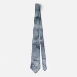 Cravate Gris noir et Marbre blanc Motif