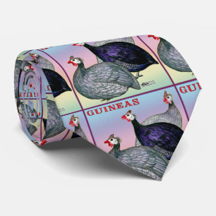 Cravate Guineas Trois Fowl