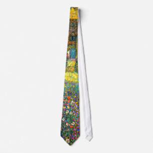 Cravate Gustav Klimt : Maison de campagne chez l'Attersee