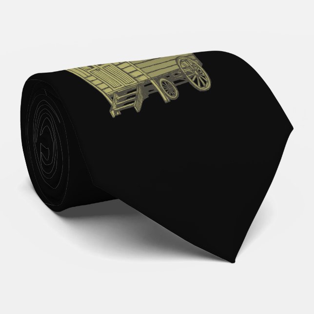 Cravate Gypsy caravan (Roulé)