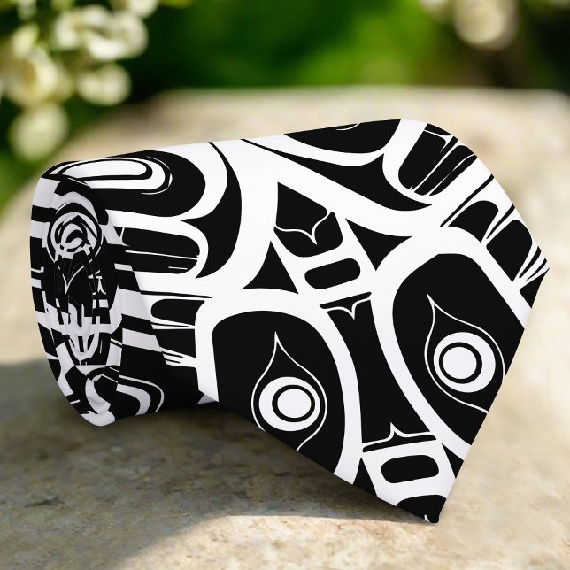 Cravate Haida Eagle Thunderbird (Nord-Ouest de la Colombie (Créateur téléchargé)