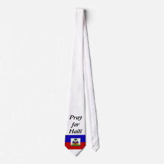 Cravate HaitianFlag, prient pour le Haïti
