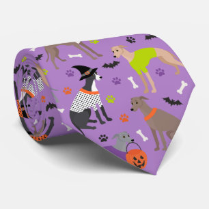 Cravate Halloween italien Greyhound