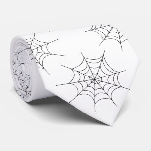 Cravate Halloween Spider Web