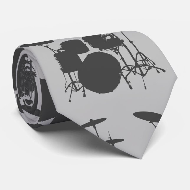 Cravate HAMbyWG - Kit de batterie gris (Roulé)