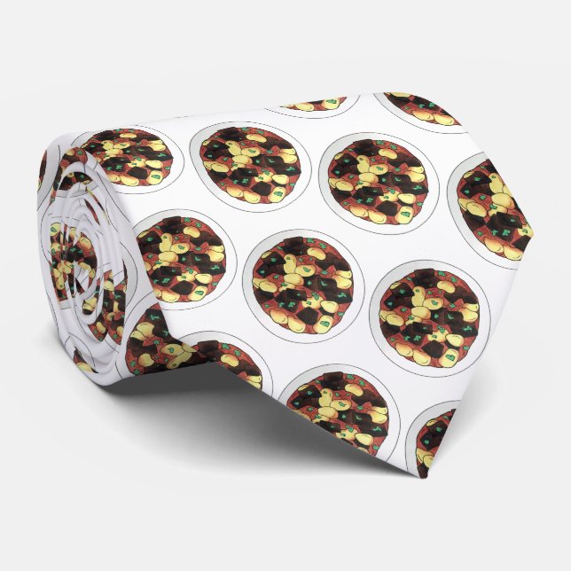 Cravate Haricots à queue large Stew Nourriture jamaïcaine (Roulé)