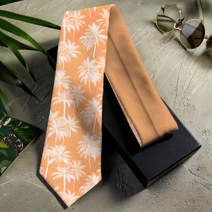 Cravate Hawaiian Palm Tree Silhouette Motif Tacao ID1093