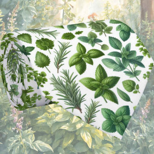 Cravate Herbes fraîches de jardin Chemise de cuisine pou