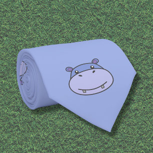 Cravate Hippo mignon