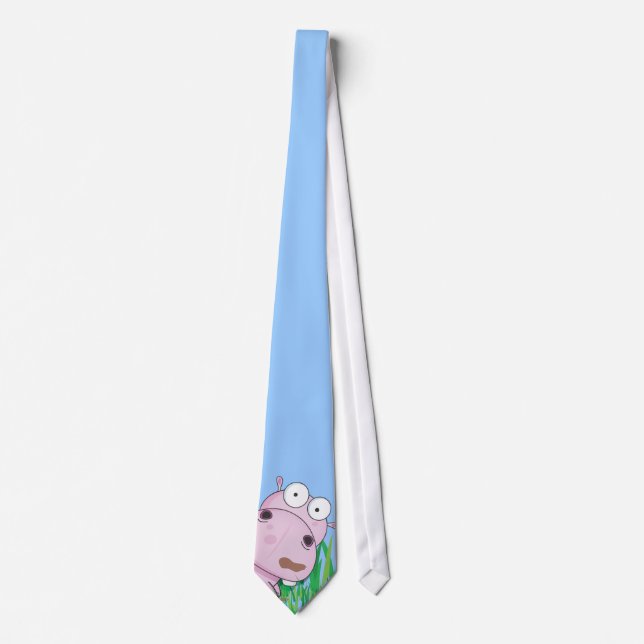 Cravate Hippopotame (Devant)
