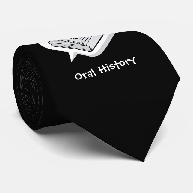 Cravate Histoire orale (Roulé)