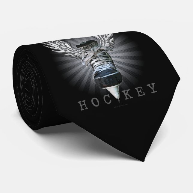 Cravate Hockey à ailes customisé pour le DM (Roulé)