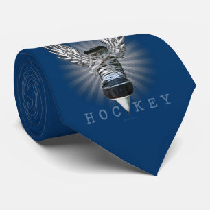 Cravate Hockey à ailes (personnalisé)