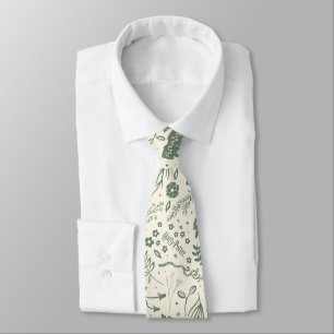 Cravate HOGWARTS™ Herbologie Motif magique