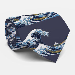 Cravate Hokusai, La Grande Vague de Kanagawa