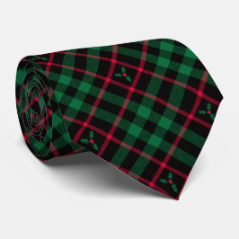 Cravate Holly Plaid le Motif de Noël