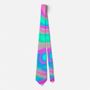 Cravate Holographic colorful background