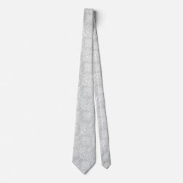 Cravate homme gris argent élégant