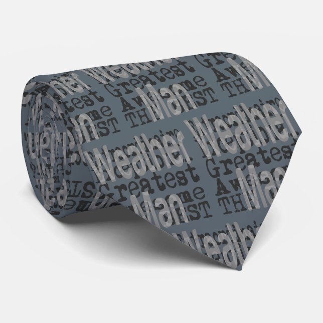 Cravate Homme Météo Extraordinaire (Roulé)