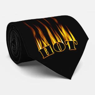 Cravate Hot - Flames Design