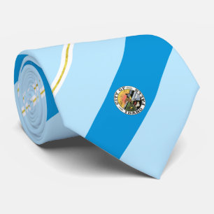 Cravate Idaho Falls (Idaho) city flag Neck Tie