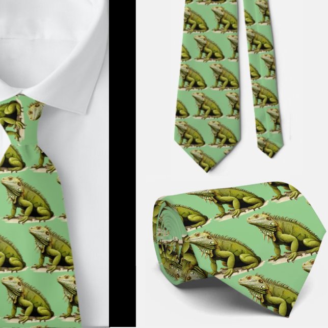 Cravate Iguana Daddy Necktie (Créateur téléchargé)