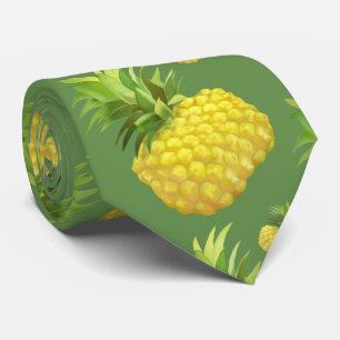 Cravate Illustration d'ananas