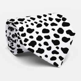 Cravate Impression De Vache, Motif De Vache, Spots De Vach