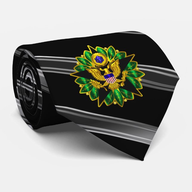 Cravate Insigne de l'état-major général de l'Armée (Roulé)