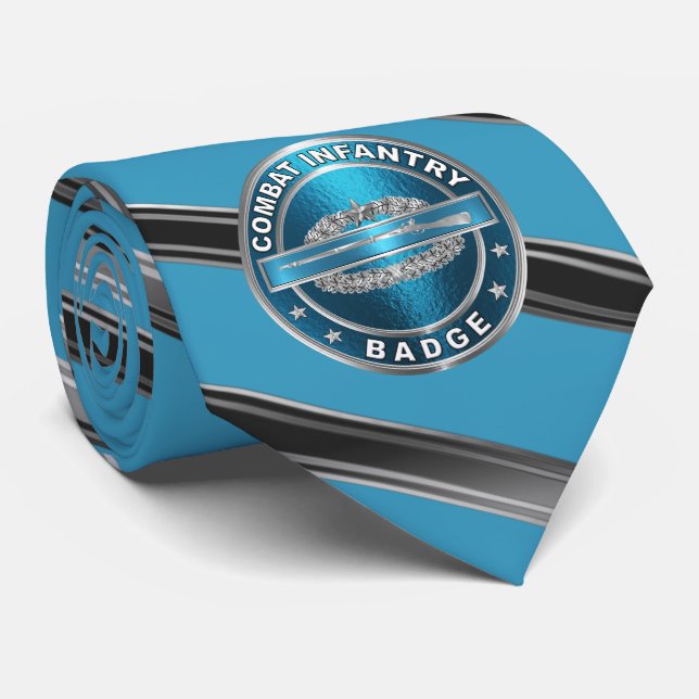 Cravate Insigne d'infanterie de combat CIB (Roulé)
