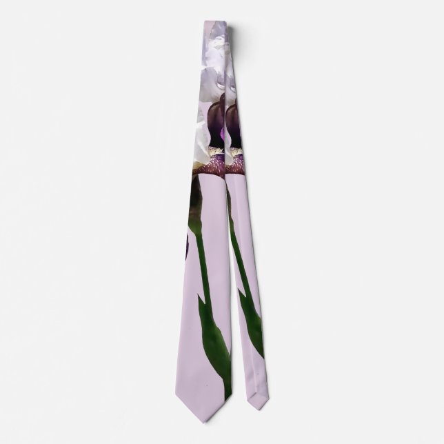 Cravate Iris amoureux (Devant)