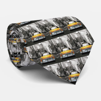 Cravate J'aime NYC - taxi de New York